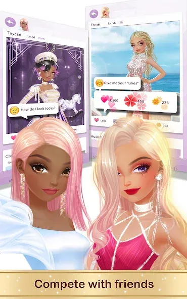 Скачать Fashion Fantasy: Glam Stylist (Фэшн Фэнтези) взлом на бесконечные деньги + мод меню screen 3