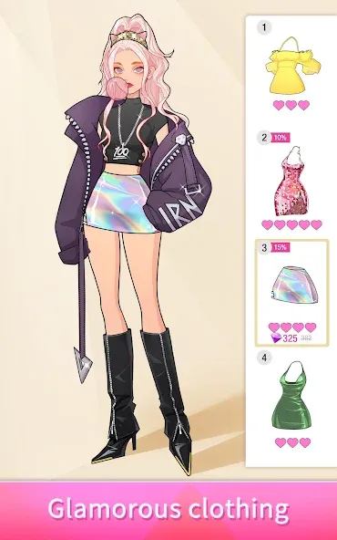 Скачать SuitU: Fashion Avatar Dress Up взлом на бесконечные деньги + мод меню screen 4