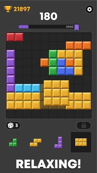 Скачать Block Mania — Block Puzzle (Блок Мания) взлом на бесконечные деньги + мод меню screen 1