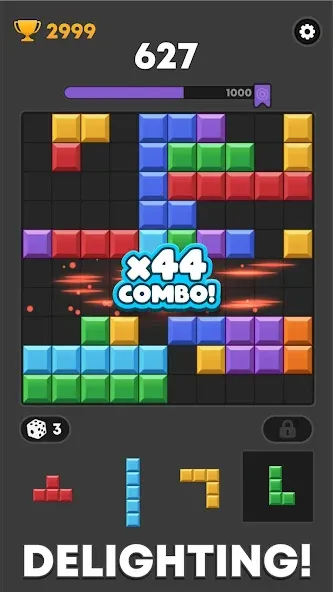 Скачать Block Mania — Block Puzzle (Блок Мания) взлом на бесконечные деньги + мод меню screen 3