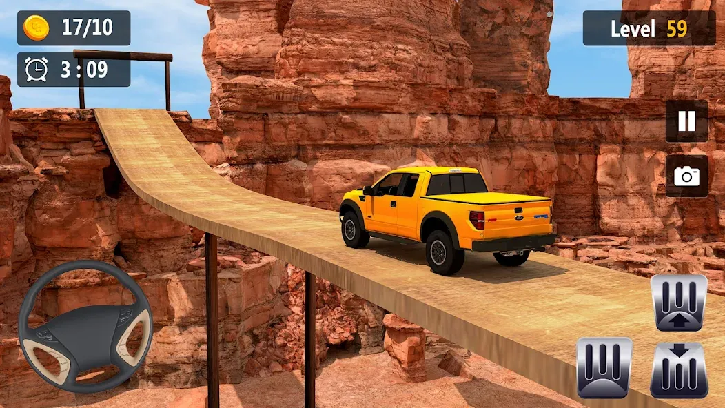 Скачать Mountain Driving: 4×4 Climb взлом на бесконечные деньги + мод меню screen 3