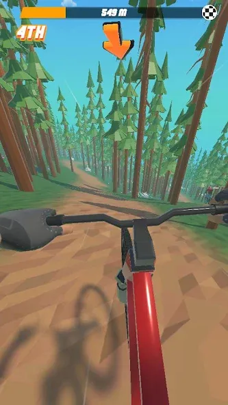 Скачать Bike Hill 3D (Байк Хилл 3Д) взлом на бесконечные деньги + мод меню screen 4