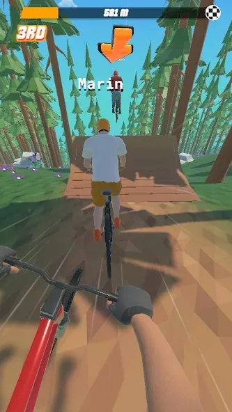 Скачать Bike Hill 3D (Байк Хилл 3Д) взлом на бесконечные деньги + мод меню screen 5