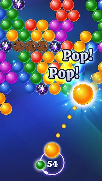 Скачать Bubble Shooter Games взлом на бесконечные деньги + мод меню screen 4