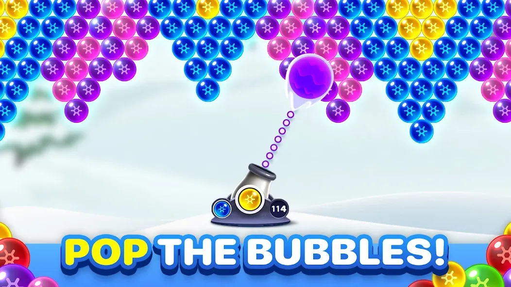 Скачать Bubble Pop Games: Shooter Cash взлом на бесконечные деньги + мод меню screen 1