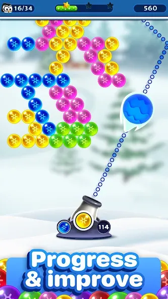 Скачать Bubble Pop Games: Shooter Cash взлом на бесконечные деньги + мод меню screen 2