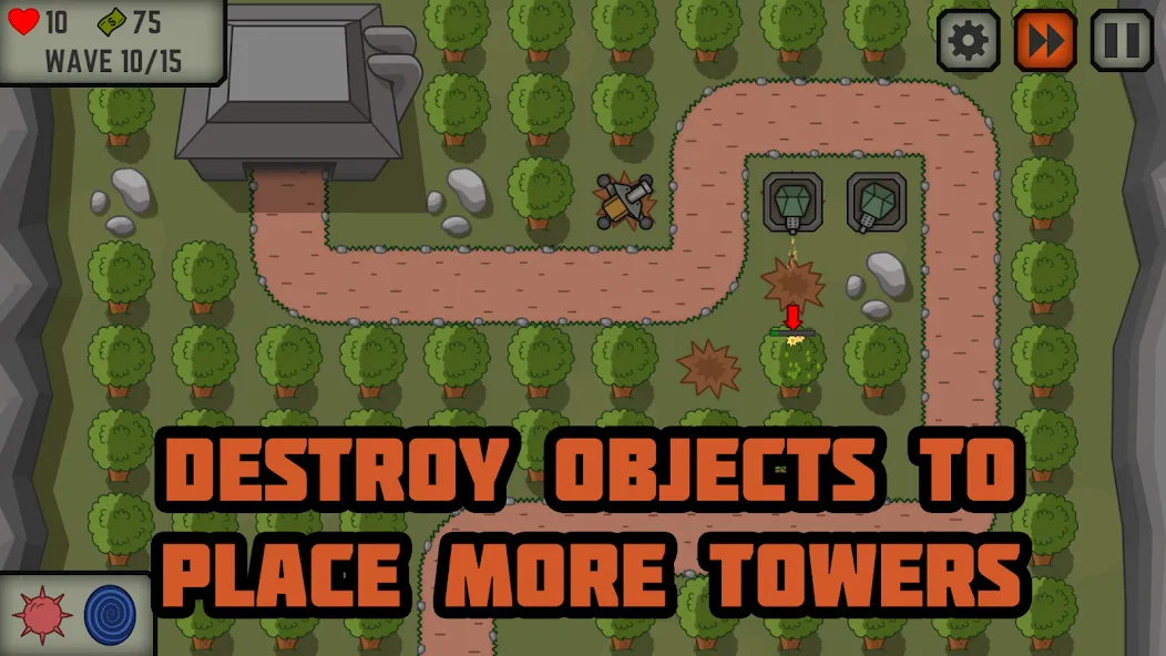 Скачать Tactical War: Tower Defense взлом на бесконечные деньги + мод меню screen 4