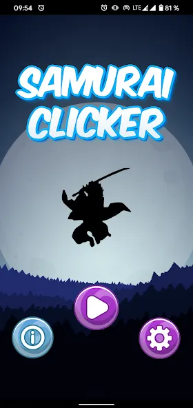 Скачать Samurai Clicker (Самурай Кликер) взлом на бесконечные деньги + мод меню screen 1