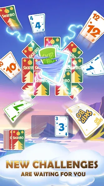 Скачать Skip-Bo (кип) взлом на бесконечные деньги + мод меню screen 3