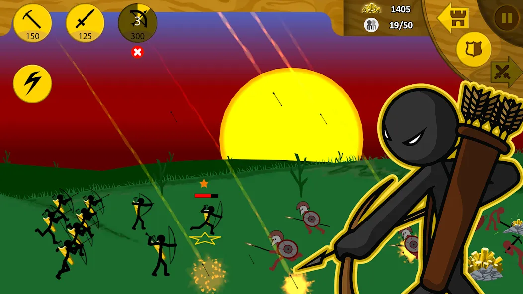 Скачать Stick War: Legacy (Стик Вар) взлом на бесконечные деньги + мод меню screen 3