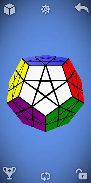 Скачать Magic Cube Rubik Puzzle 3D взлом на бесконечные деньги + мод меню screen 3