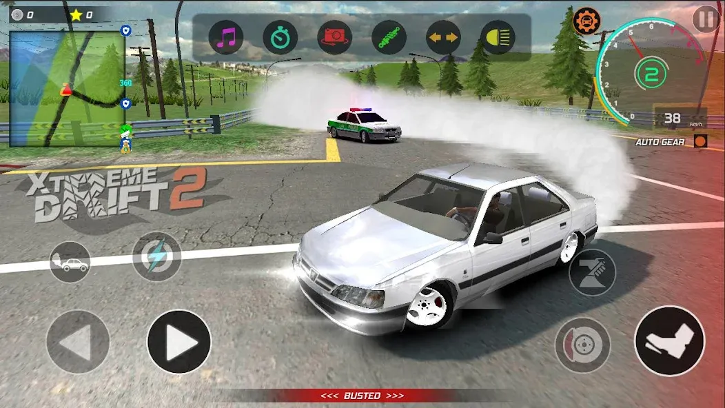 Скачать Xtreme Drift 2 (Икстрим Дрифт 2) взлом на бесконечные деньги + мод меню screen 1