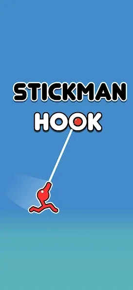 Скачать Stickman Hook взлом на бесконечные деньги + мод меню screen 1