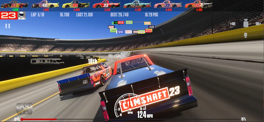 Скачать Stock Car Racing (ток Кар Гонки) взлом на бесконечные деньги + мод меню screen 3