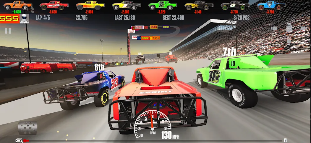 Скачать Stock Car Racing (ток Кар Гонки) взлом на бесконечные деньги + мод меню screen 5