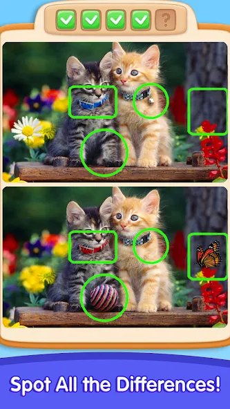 Скачать Can You Spot It: Differences взлом на бесконечные деньги + мод меню screen 1