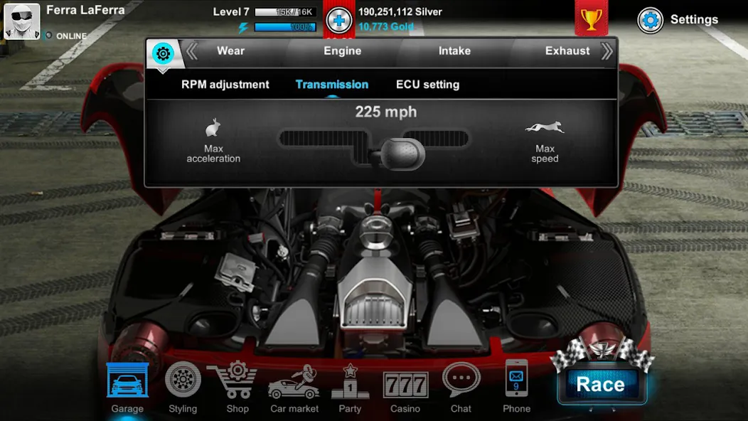 Скачать Tuner Life Online Drag Racing (Тюнер Лайф) взлом на бесконечные деньги + мод меню screen 4