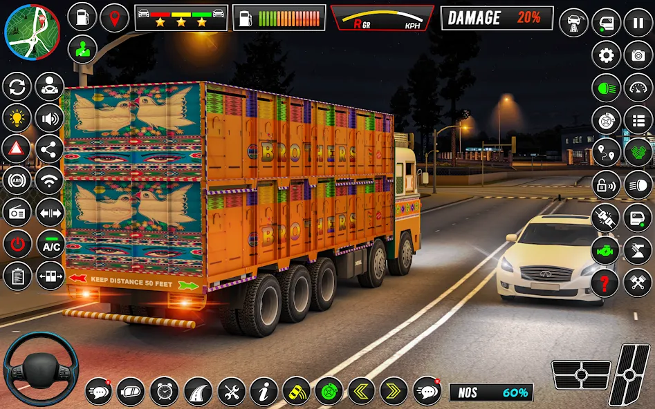 Скачать Indian Truck Game 3d Truck sim (Трак Геймс Драйвинг Симулятор) взлом на бесконечные деньги + мод меню screen 4