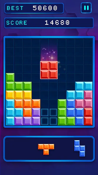 Скачать Block Puzzle: Popular Game взлом на бесконечные деньги + мод меню screen 1