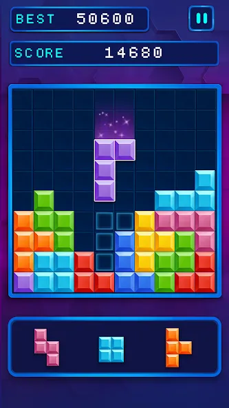 Скачать Block Puzzle: Popular Game взлом на бесконечные деньги + мод меню screen 2