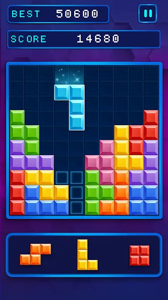 Скачать Block Puzzle: Popular Game взлом на бесконечные деньги + мод меню screen 5