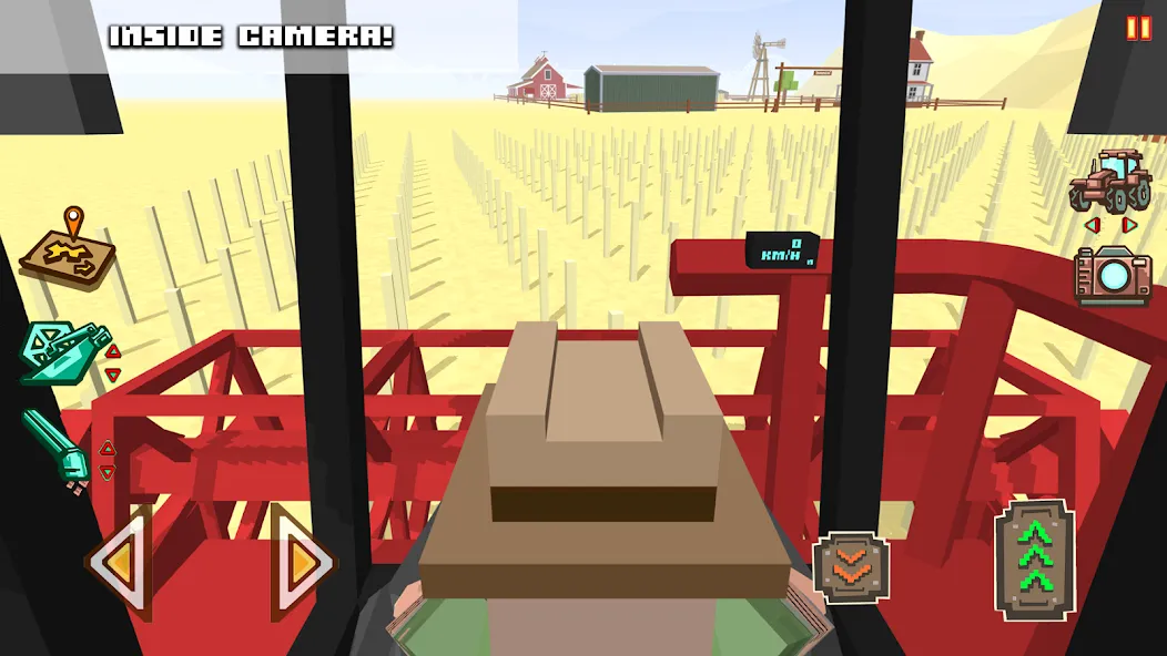 Скачать Blocky Farm Racing & Simulator взлом на бесконечные деньги + мод меню screen 3