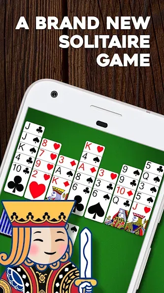 Скачать Crown Solitaire: Card Game (Краун Солитер) взлом на бесконечные деньги + мод меню screen 1