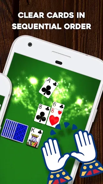 Скачать Crown Solitaire: Card Game (Краун Солитер) взлом на бесконечные деньги + мод меню screen 2