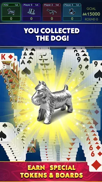 Скачать MONOPOLY Solitaire: Card Games (Монополия Солитер) взлом на бесконечные деньги + мод меню screen 3