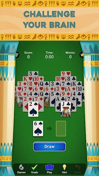 Скачать Pyramid Solitaire — Card Games (Пирамида Солитер) взлом на бесконечные деньги + мод меню screen 5