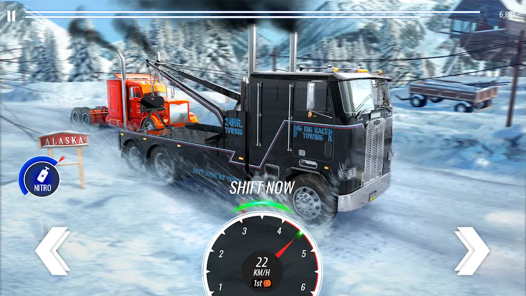 Скачать Big Rig Racing: Drag racing (Биг Риг Рейсинг) взлом на бесконечные деньги + мод меню screen 2