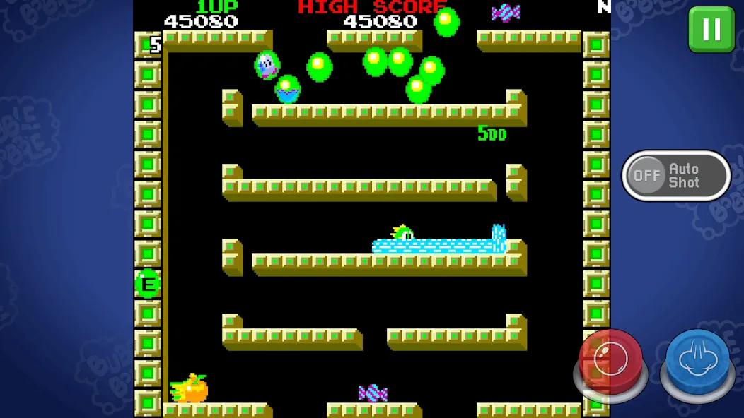 Скачать BUBBLE BOBBLE classic (БАБЛ БОББЛ классика) взлом на бесконечные деньги + мод меню screen 1