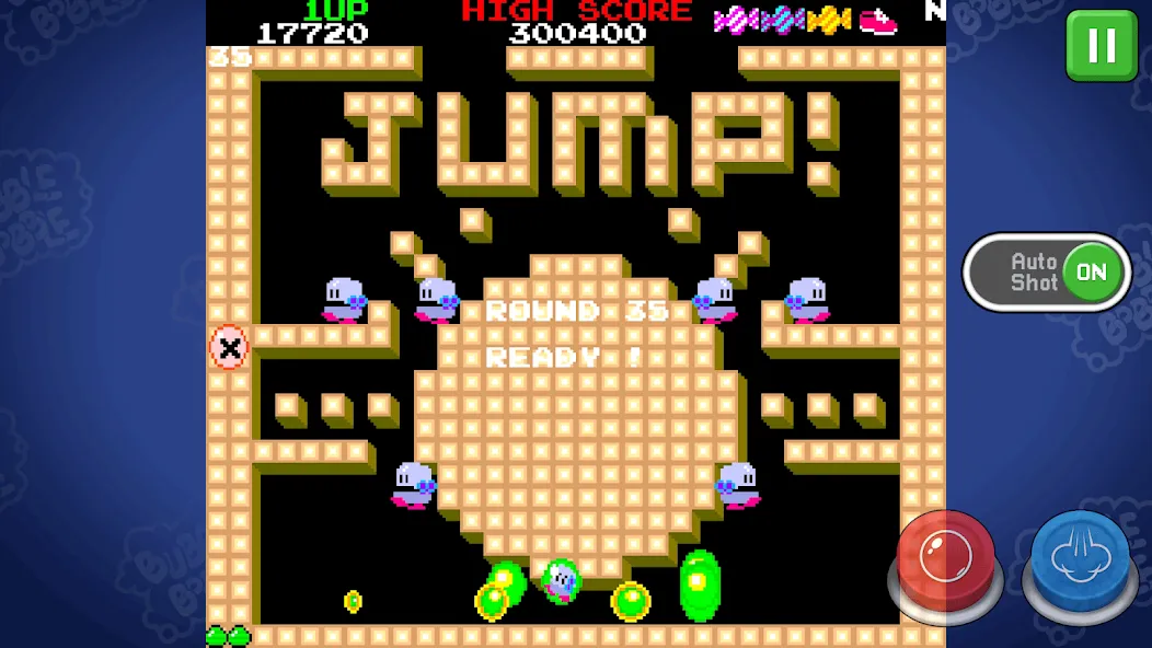 Скачать BUBBLE BOBBLE classic (БАБЛ БОББЛ классика) взлом на бесконечные деньги + мод меню screen 5