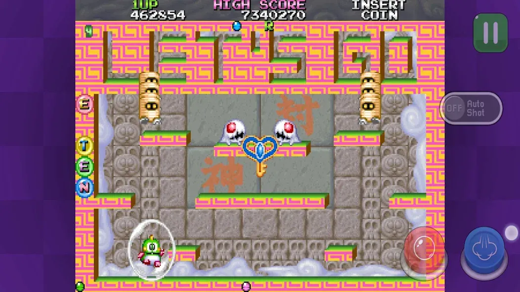 Скачать Bubble Bobble 2 classic (Бабл Бобл 2 классик) взлом на бесконечные деньги + мод меню screen 5