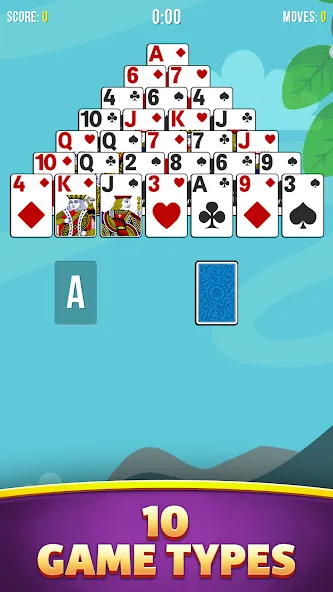 Скачать Solitaire Bliss Collection взлом на бесконечные деньги + мод меню screen 2