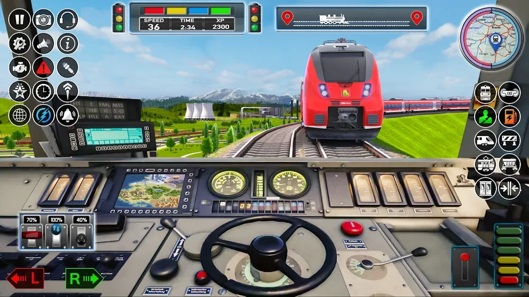 Скачать City Train Game 3d Train games взлом на бесконечные деньги + мод меню screen 1