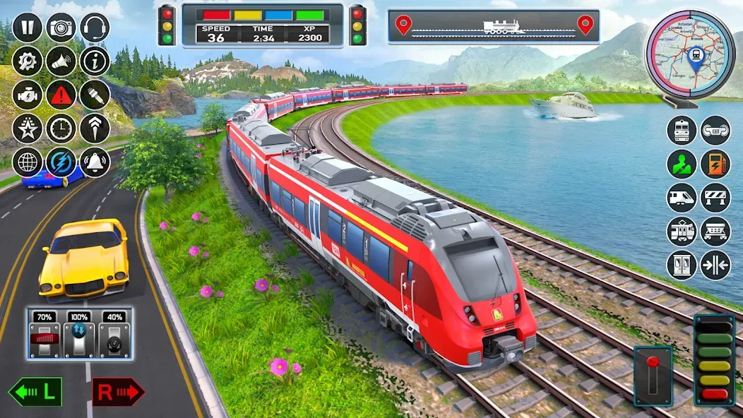 Скачать City Train Game 3d Train games взлом на бесконечные деньги + мод меню screen 3