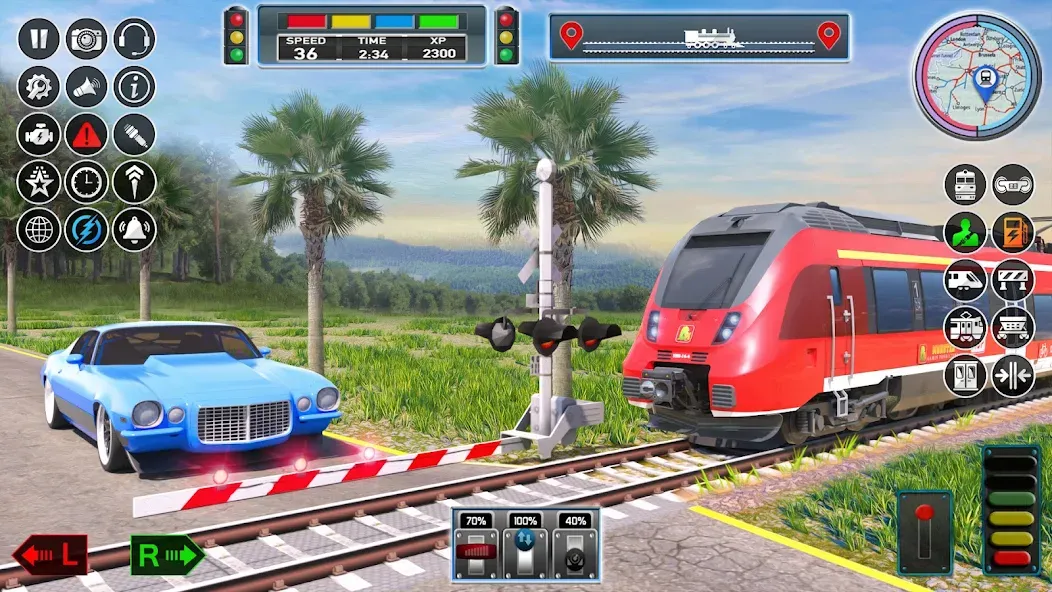 Скачать City Train Game 3d Train games взлом на бесконечные деньги + мод меню screen 4