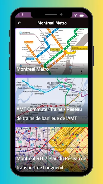 Скачать Montreal Metro & Subway Map бесплатно screen 5