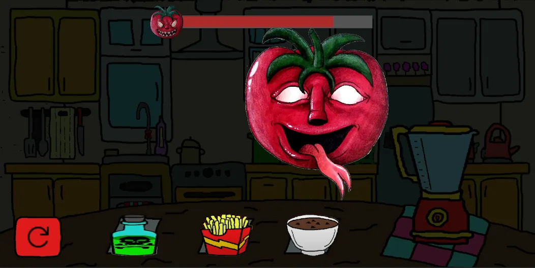 Скачать Mr Hungry Tomato (Мистер Голодный Помидор) взлом на бесконечные деньги + мод меню screen 4