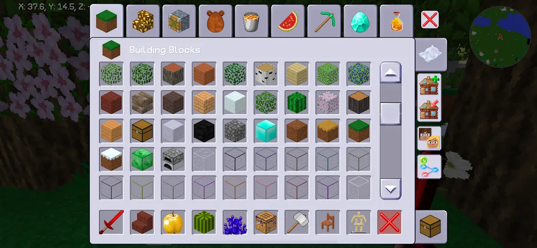 Скачать MultiCraft — Build and Mine! взлом на бесконечные деньги + мод меню screen 4