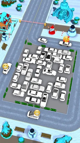 Скачать Parking Jam: Car Parking Games (Паркинг Джем) взлом на бесконечные деньги + мод меню screen 2