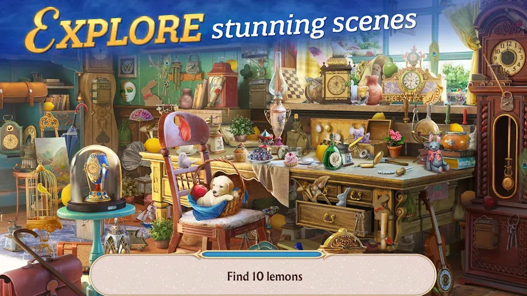 Скачать Seekers Notes: Hidden Objects взлом на бесконечные деньги + мод меню screen 4