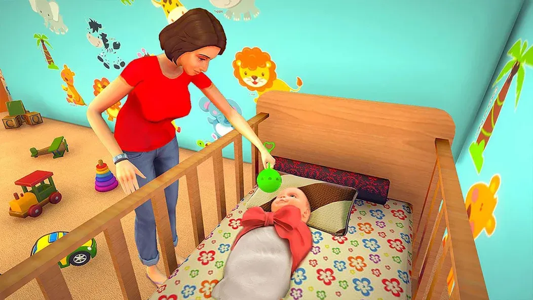 Скачать Virtual Pregnant Mom Baby Care взлом на бесконечные деньги + мод меню screen 4