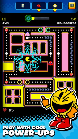 Скачать PAC-MAN (ПАК) взлом на бесконечные деньги + мод меню screen 1