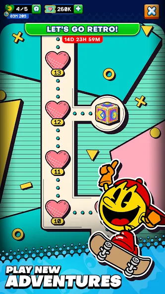 Скачать PAC-MAN (ПАК) взлом на бесконечные деньги + мод меню screen 2