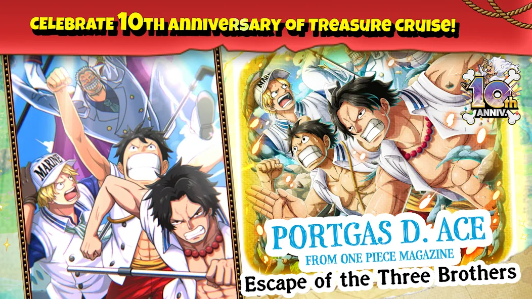 Скачать ONE PIECE TREASURE CRUISE взлом на бесконечные деньги + мод меню screen 3