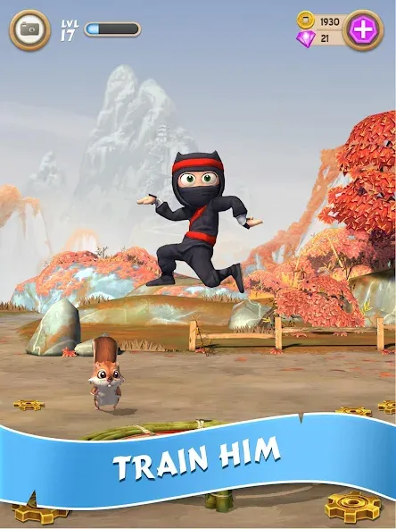 Скачать Clumsy Ninja (Кламзи Ниндзя) взлом на бесконечные деньги + мод меню screen 2