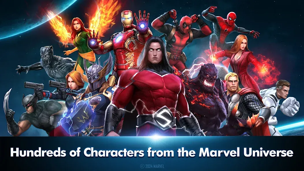 Скачать MARVEL Future Fight взлом на бесконечные деньги + мод меню screen 2