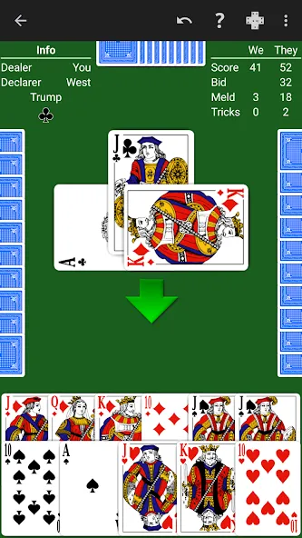 Скачать Pinochle — Expert AI (Пиночле) взлом на бесконечные деньги + мод меню screen 1